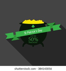 Saint patrick day 11 flat icon illustration