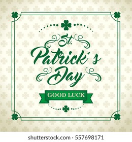 saint patrick day clover