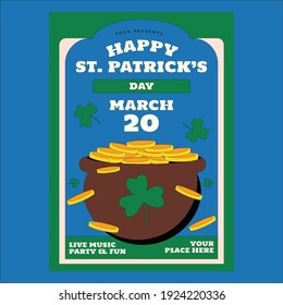 Saint Patrick Day Flyer Poster