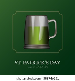 Saint Patrick day graphic design, Vector illustration