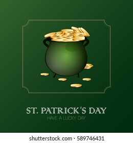 Saint Patrick day graphic design, Vector illustration