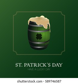 Saint Patrick day graphic design, Vector illustration