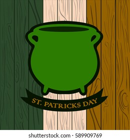 Saint Patrick day graphic design, Vector illustration