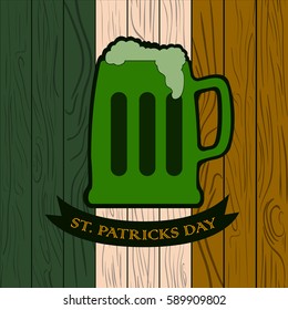 Saint Patrick day graphic design, Vector illustration