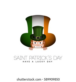 Saint Patrick day graphic design, Vector illustration