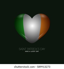 Saint Patrick day graphic design, Vector illustration