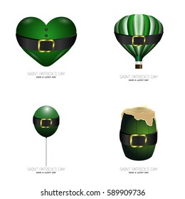 Saint Patrick day graphic designs, Vector illustration