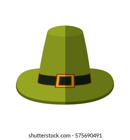 saint patrick day hat vector illustration eps 10