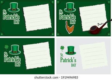 saint patrick day letter template