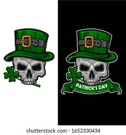 Saint patrick day logo in vector