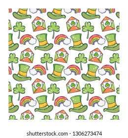 saint patrick day pattern background