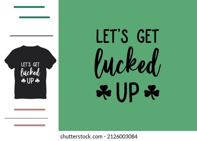 Saint Patrick day t shirt design