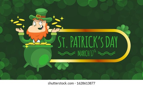 Saint Patrick Day, Vector Background