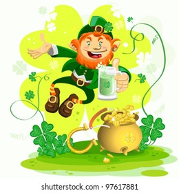 Saint Patrick Day vector illustration