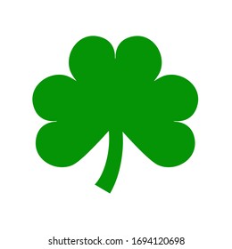 Saint Patrick Day.Irlandés Leaf Shamrock Clover 