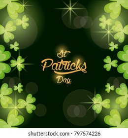 Saint patrick days card