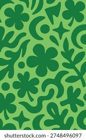 saint patrick green lucky pattern
