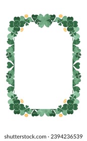 Saint Patrick deja el fondo del marco