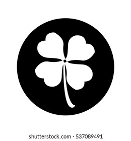 Saint Patrick leaves icon