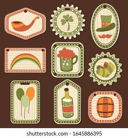 Saint Patrick s Day set. Vector Illustration