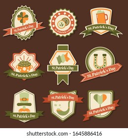 Saint Patrick s Day set. Vector Illustration