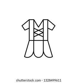 saint Patrick, shirt, Ireland icon. Element of Ireland culture icon. Thin line icon for website design and development, app development. Premium icon