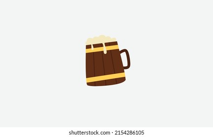 Saint Patrick vector logo design 