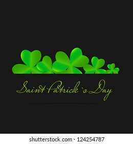 Saint Patrick`s Day Background Vector Illustration