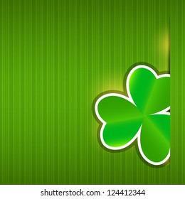 Saint Patrick`s day background vector illustration