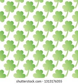 Saint patrick's day background. Vector floral design card.  