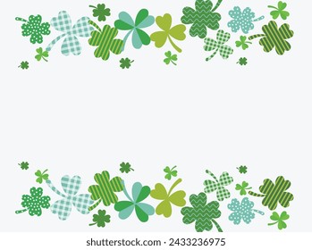Saint Patrick's Day background vector, wallpaper, poster illustration