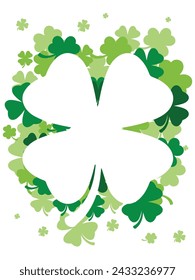 Saint Patrick's Day background vector, wallpaper, poster illustration
