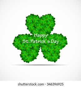 Saint Patrick`s Day Background Vector Illustration EPS10