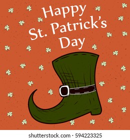 Saint Patrick's Day background in vector