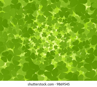 Saint Patrick's Day background. Vector illustration.