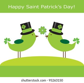 Saint Patrick's Day Birds