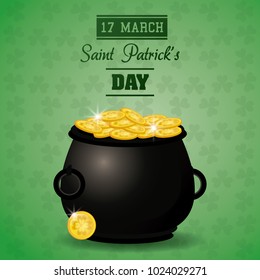 Saint patricks day card