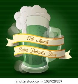 Saint patricks day card