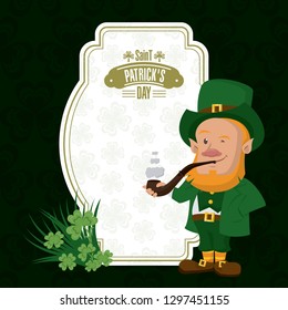 Saint patricks day card