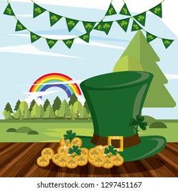Saint patricks day card
