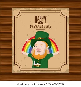 Saint patricks day card