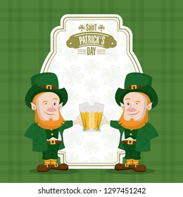 Saint patricks day card