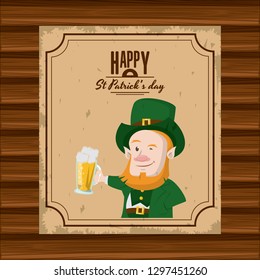 Saint patricks day card