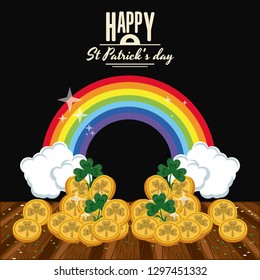 Saint patricks day card