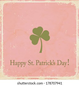 Saint Patrick's Day card 