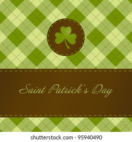 Saint Patrick's day card