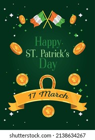 saint patricks day celebration card