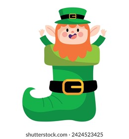 saint patricks day celebration party illustration