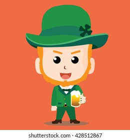 Saint Patrick's Day Character