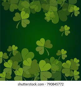Saint Patrick's day clover